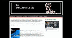 Desktop Screenshot of ledecapsuleur.com