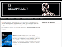 Tablet Screenshot of ledecapsuleur.com